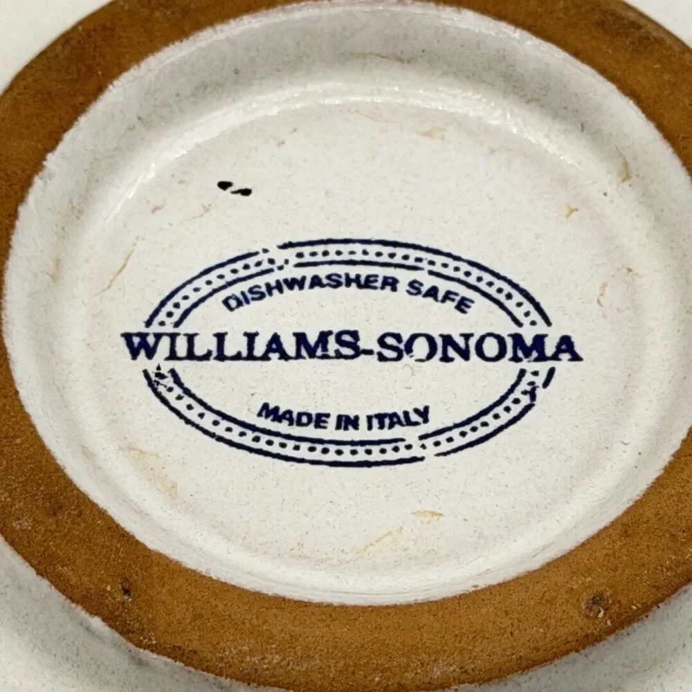 Williams Sonoma Mediterranean Individual Dip Dish Bowl Replacement 6”